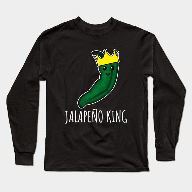 Jalapeno King Long Sleeve T-Shirt by LunaMay